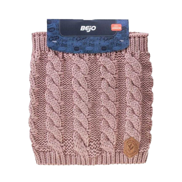 Bejo Indy gebreide halswarmer voor kinderen/kids UTPP13836_pink large