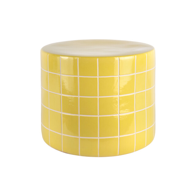 Leitmotiv bijzettafel retro tiles low - 42x42x34 cm 3555826 large