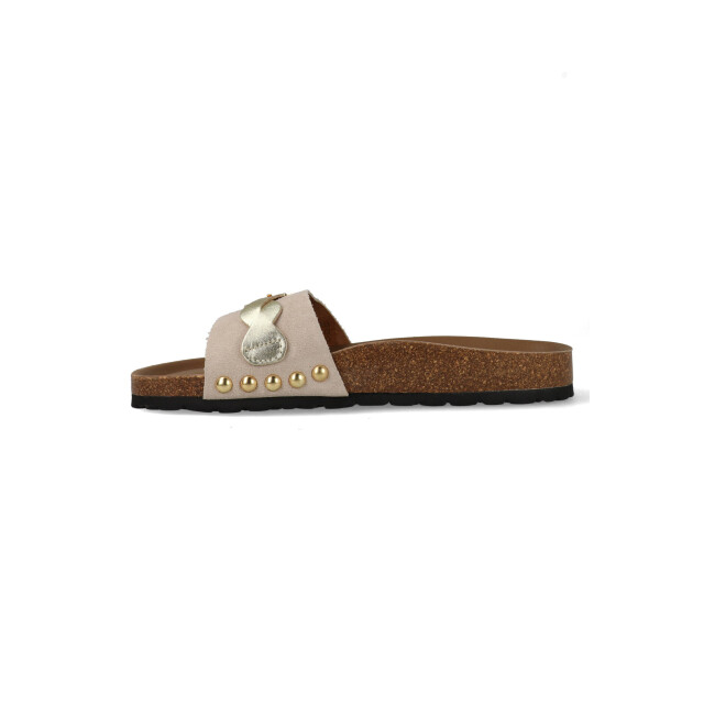 DWRS Label Java slippers s2849-01-8618 / champagne S2849 large