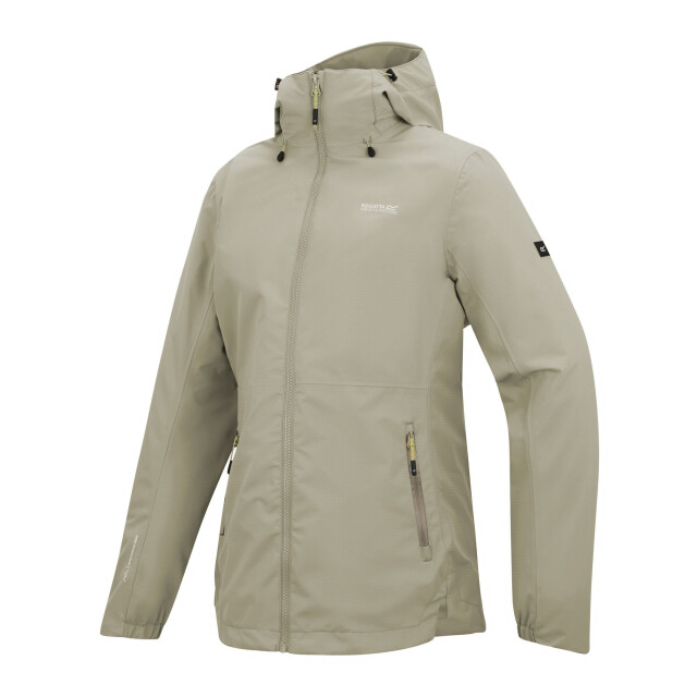 Regatta Dames hamara iv waterdichte jas UTRG11414_parchment large