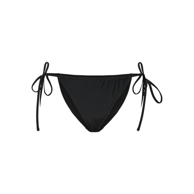 Pieces Dames strik bikini slip pcbaomi effen 17158824-Black large