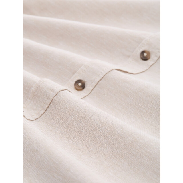 Tom Tailor Cotton linnen shirt ss beige 5319.05.0001 large
