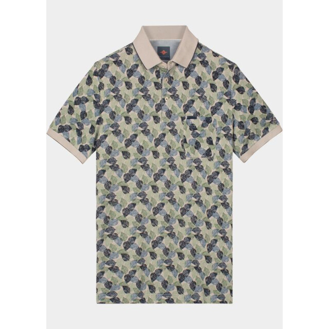Baileys Polo heren poloshirt 2-tone pique, all o 615229/72 206073 large