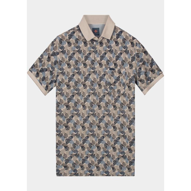 Baileys Polo heren poloshirt 2-tone pique, all o 615229/650 206075 large