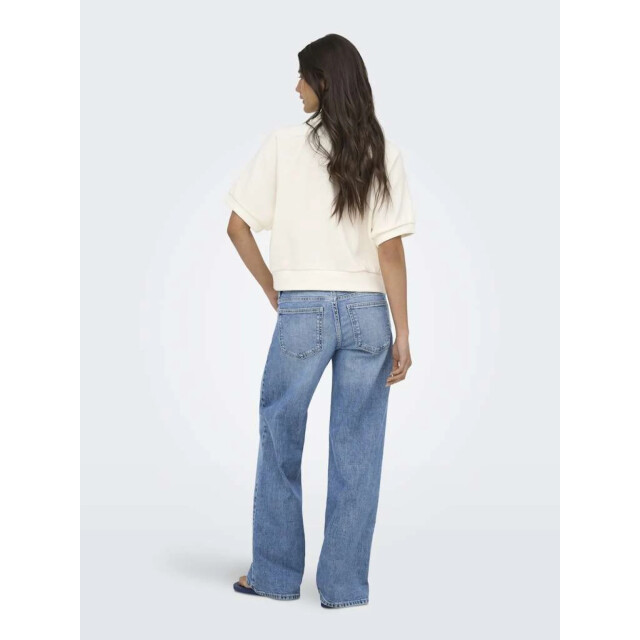 Only Onldaze s/s raglan ub swt cloud dancer/riviera 15376069-177922005 large