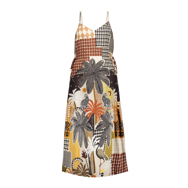 Geisha 67407-20 775 dress brown/sand/black 67407-20 775 large