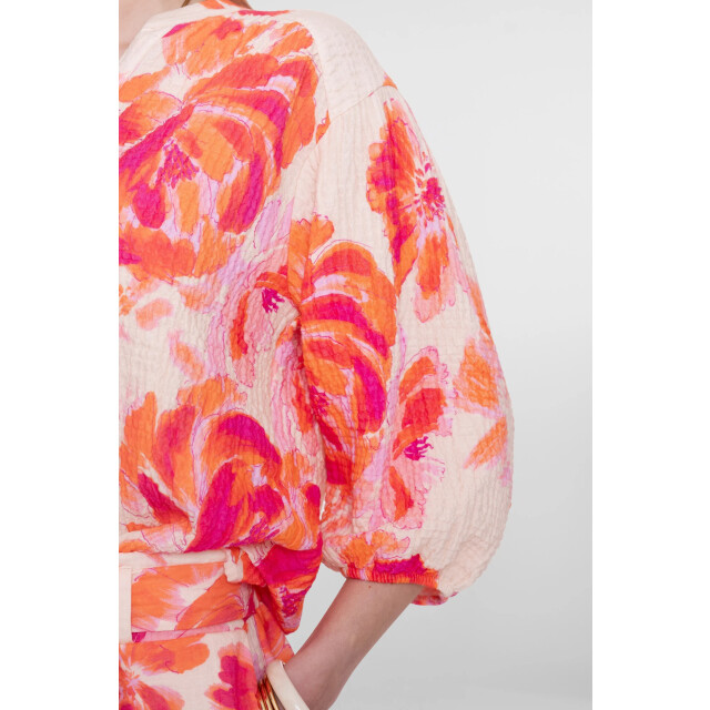 Geisha 63490-20 250 blouse orange/pink/sand 63490-20 250 large