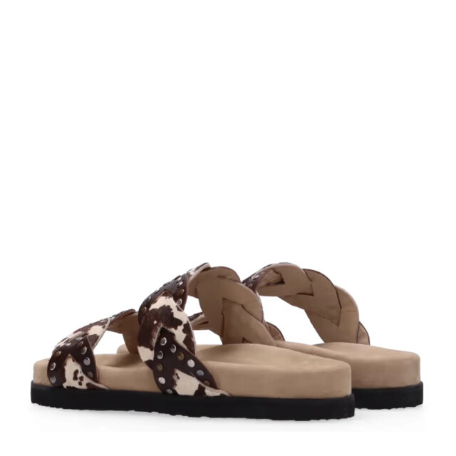 Maruti Evie hairon cow sandalen platte sandalen dames 66.1908.02-DO4 large