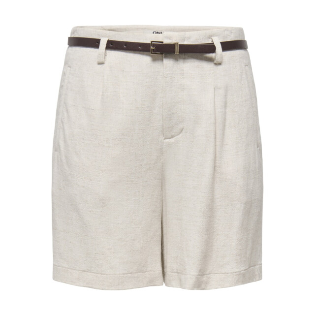 Only Onlsiesta hw belt lin bl shorts pnt noos beige 4159.05.0022 large