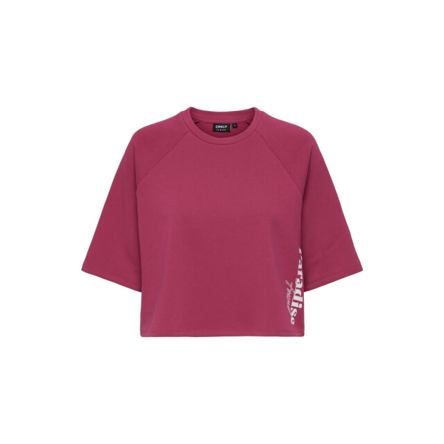 Only Onlcora ss print o-neck ub swt fuchsia 4339.56.0010 large