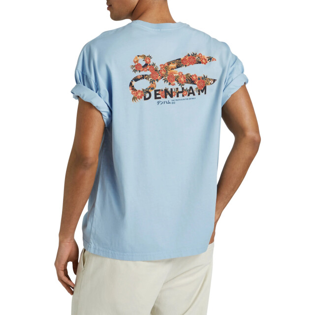 Denham Flowy graphic tee lwj 01-26-04-52-006-112 large