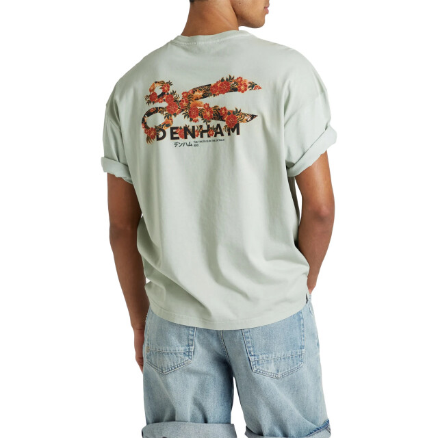 Denham Flowy graphic tee lwj 01-26-04-52-005-115 large