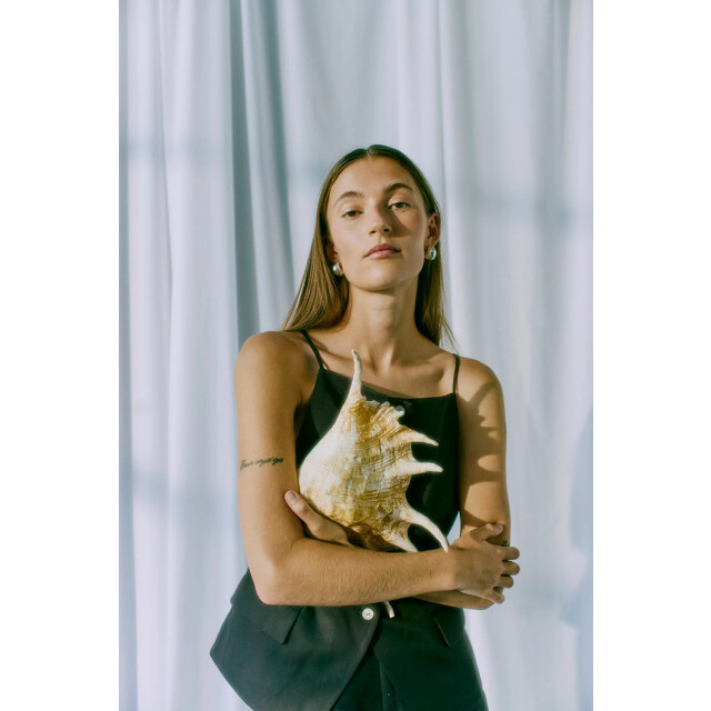 CPH Muse Cmcolleen waistcoat slimfit mulch 208092-2129 large