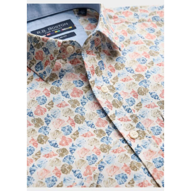 R.B. Boston Overhemd korte mouw heren marshall ss button down 616670/319 207417 large