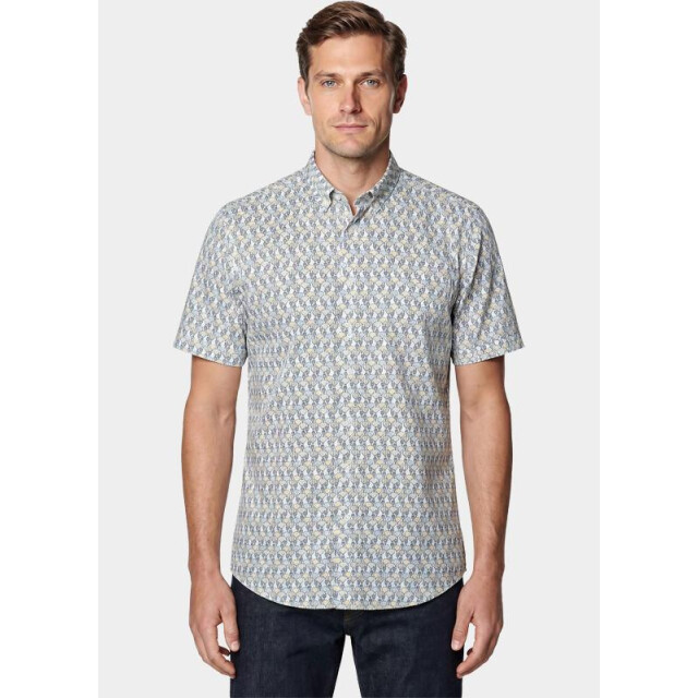 R.B. Boston Overhemd korte mouw heren marshall ss button down 616670/610 207430 large