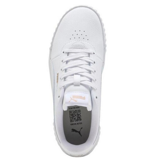 Puma Dames carina 3.0 leren trainers UTPP7009_white large
