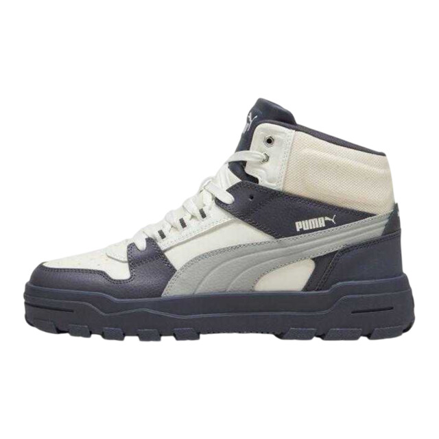 Puma Heren rebound abrupt leren trainers UTPP15211_beigegrey large