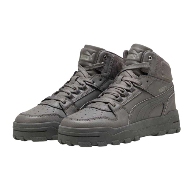 Puma Heren rebound abrupt leren trainers UTPP15211_grey large