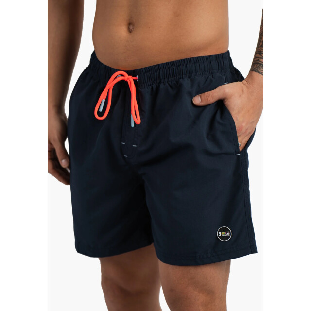 Happy Shorts Heren zwemshort effen donker HS-SW-1284 large