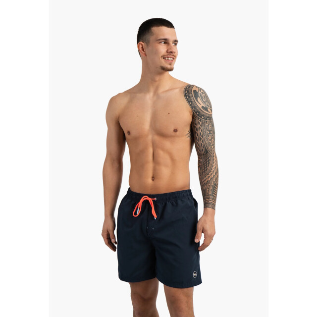 Happy Shorts Heren zwemshort effen donker HS-SW-1284 large