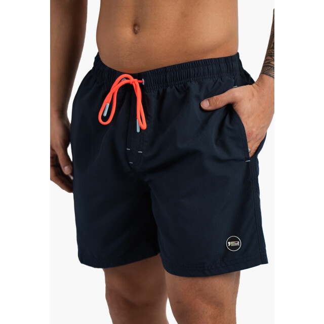 Happy Shorts Heren zwemshort effen donker HS-SW-1284 large