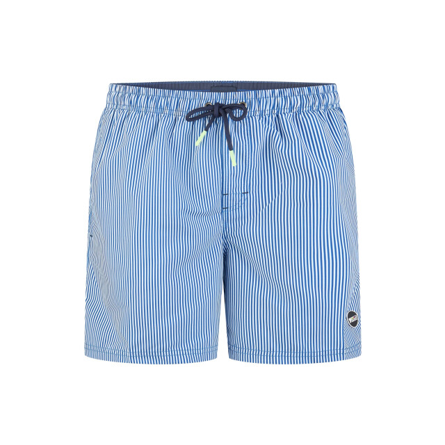 Happy Shorts Heren zwemshort donkerblauw gestreept HS-SW-1303 large