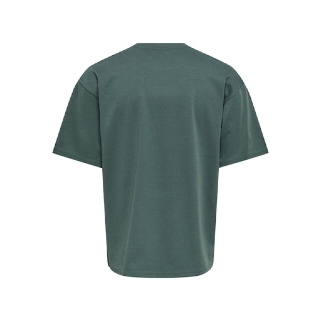 Only & Sons onscaspian airflex boxy ss tee noos 22031940 silver pine 05011.915.0079 large