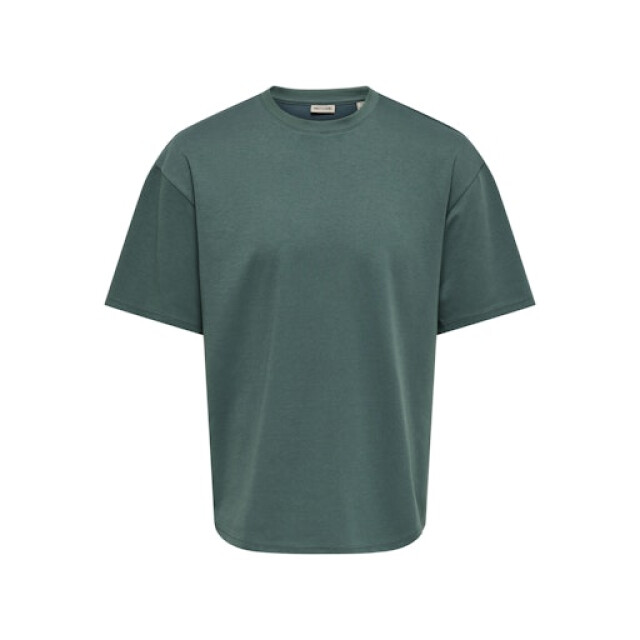 Only & Sons onscaspian airflex boxy ss tee noos 22031940 silver pine 05011.915.0079 large