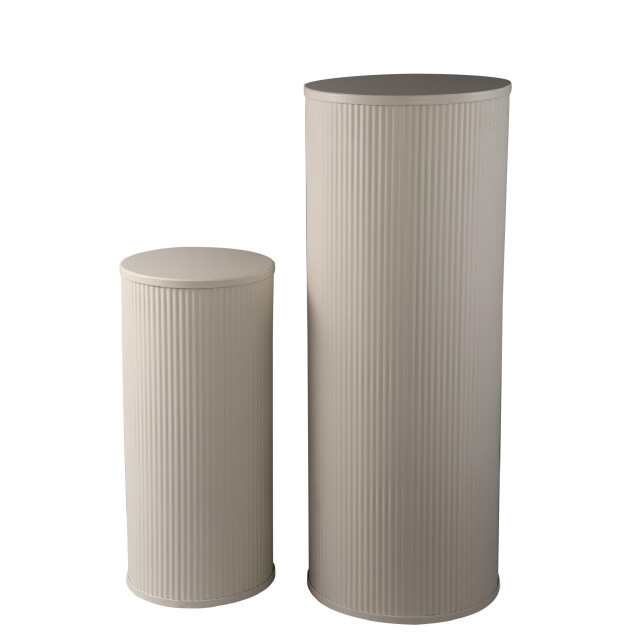 PTMD bloemenzuil midda - 38.5x38.5x100cm set van 2 3402816 large