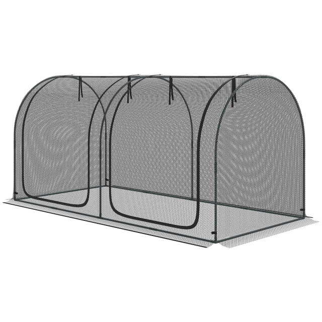 4goodz Mini gaasnet kas plantenbeschermingstent 249x120x120 cm 3601138 large