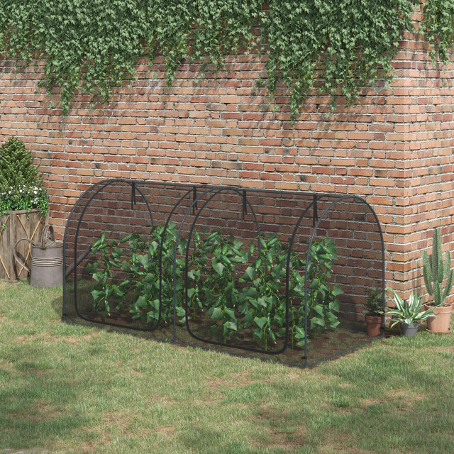 4goodz Mini gaasnet kas plantenbeschermingstent 249x120x120 cm 3601138 large