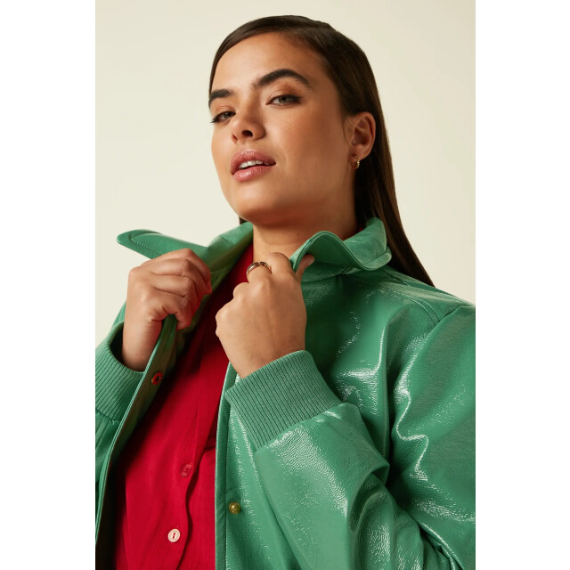 King Louie Isa jacket shine neptune green 10429 large