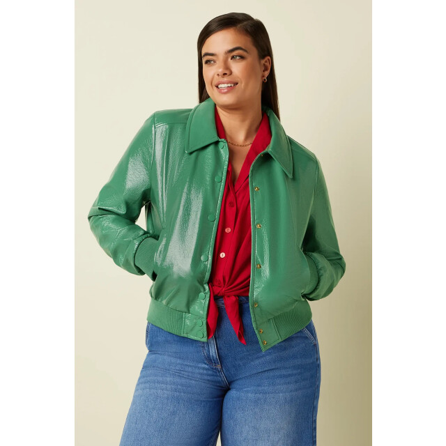 King Louie Isa jacket shine neptune green 10429 large