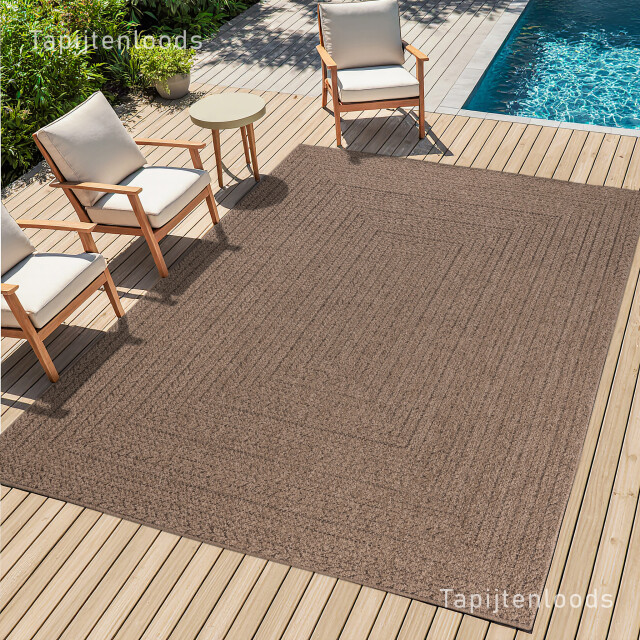 Muratap Sahara buitenkleed jute-look weerbestendig vloerkleed 200x290 cm 3603989 large