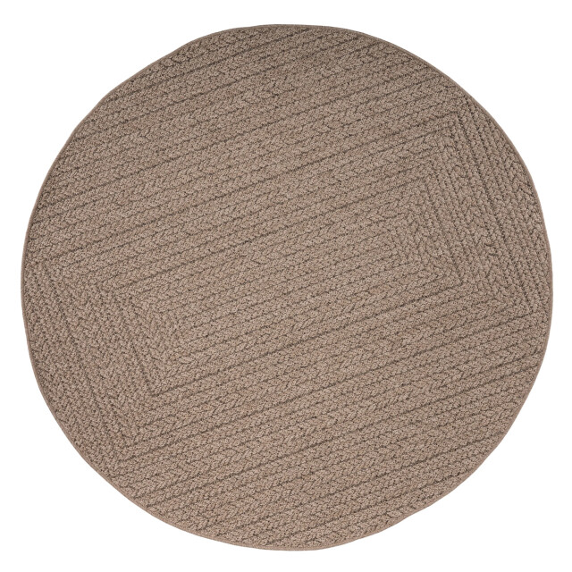 Muratap Sahara rond buitenkleed jute-look weerbestendig vloerkleed 200 cm rond 3603987 large