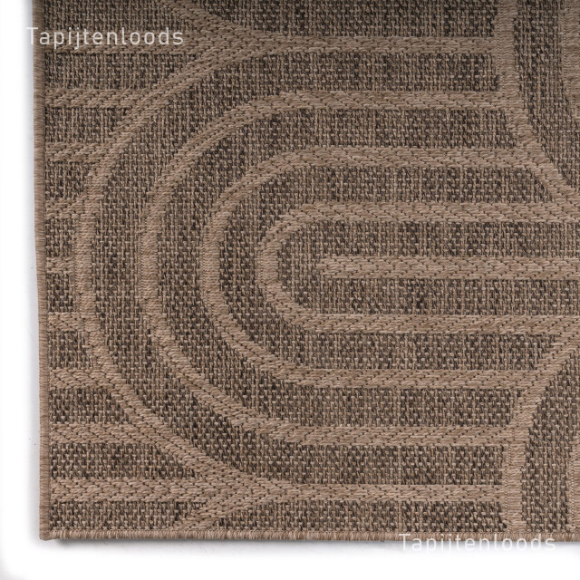 Muratap Sahara japandi buitenkleed jute-look weerbestendig vloerkleed 80x150 cm 3603976 large