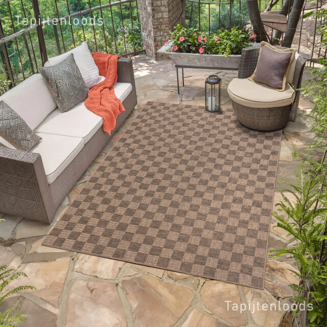 Muratap Sahara buitenkleed jute-look weerbestendig vloerkleed 140x200 cm 3603962 large