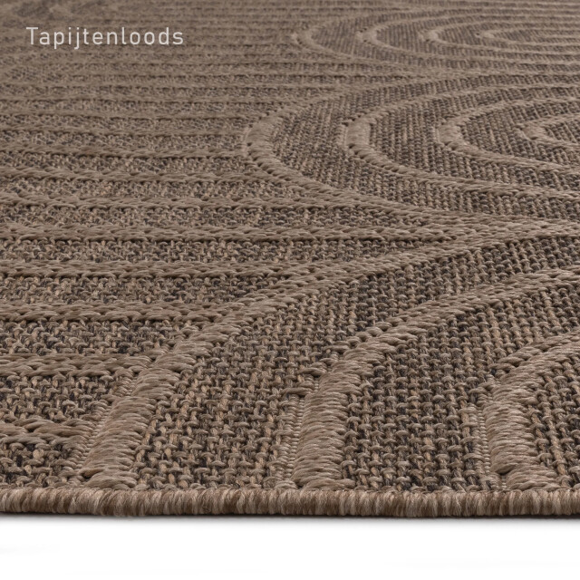 Muratap Sahara japandi buitenkleed jute-look weerbestendig vloerkleed 80x150 cm 3603976 large