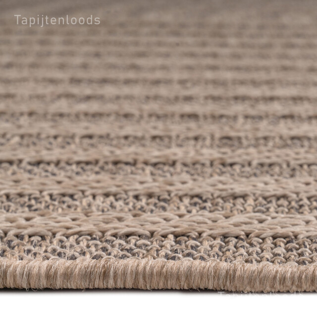 Muratap Sahara japandi rond buitenkleed jute-look weerbestendig vloerkleed 240 cm 3604004 large