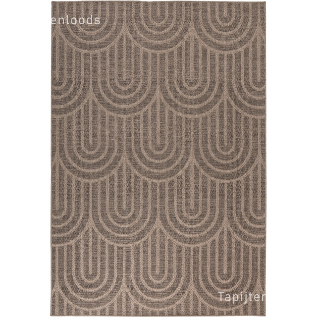 Muratap Sahara japandi buitenkleed jute-look weerbestendig vloerkleed 80x150 cm 3603976 large