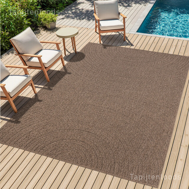 Muratap Sahara japandi buitenkleed jute-look weerbestendig vloerkleed 80x150 cm 3604003 large