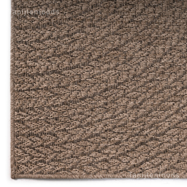 Muratap Sahara japandi rond buitenkleed jute-look weerbestendig vloerkleed 200 cm 3603996 large