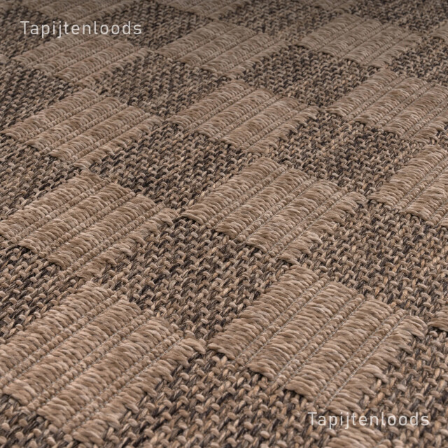 Muratap Sahara rond buitenkleed jute-look weerbestendig vloerkleed beige- 240 cm rond 3603957 large