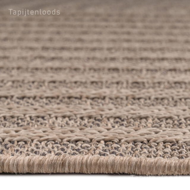 Muratap Sahara japandi rond buitenkleed jute-look weerbestendig vloerkleed 200 cm 3604005 large