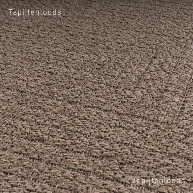 Muratap Sahara rond buitenkleed jute-look weerbestendig vloerkleed 200 cm rond 3603987 large