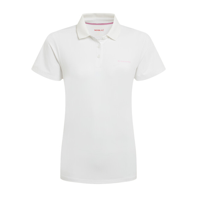 Craghoppers Dames thornbury nosilife golf poloshirt met korte mouwen UTCG2594_white large