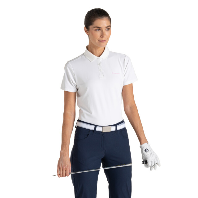 Craghoppers Dames thornbury nosilife golf poloshirt met korte mouwen UTCG2594_white large