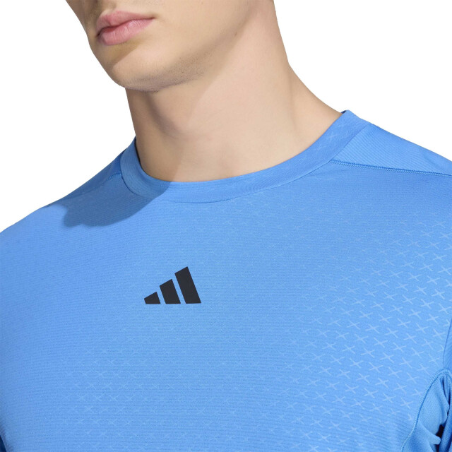 Adidas d4t power tee training t-shirt korte mouw heren - 073832_200-L large