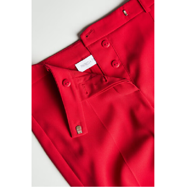 Patrizia Pepe Pantaloni/trousers rood 8P0781/A6F5 large
