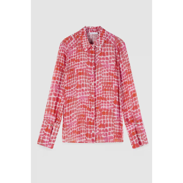 Patrizia Pepe Camicia/shirt rood 8C0871/A725 large